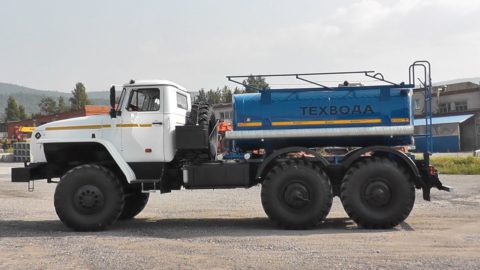 АЦ-5,5 ТВ на шасси УРАЛ 4320-1112-61