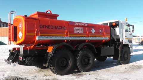 АЦ-12 на шасси КАМАЗ 43118-3027-46