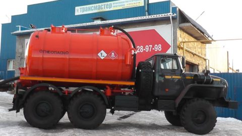 АКН-10 на шасси УРАЛ 55571-1112-60