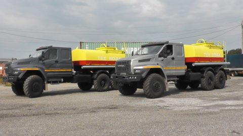 АЦ-10 ТВ на шасси УРАЛ 4320-6952-74
