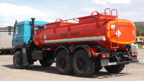 АТЗ-12 два отсека на шасси УРАЛ 4320-4972-80